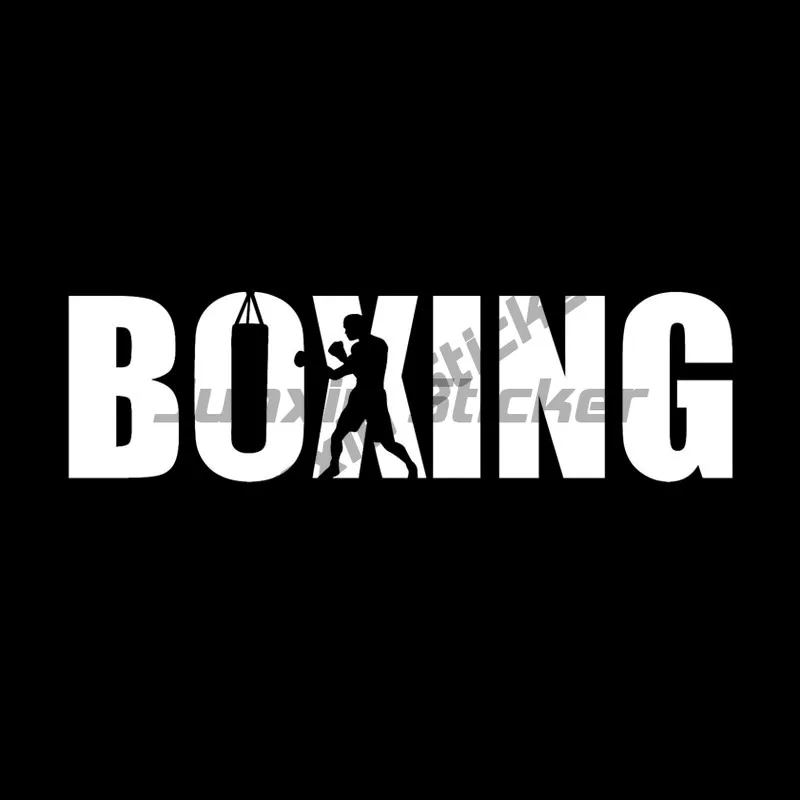Coolest Boxing Car Stickers Automobiles Motorcycles Exterior Accessories Vinyl Decals