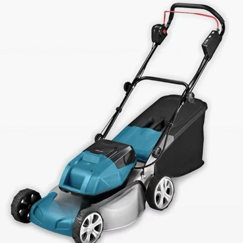 

Lithium battery rechargeable lawn mower, hand-pushed weeding
