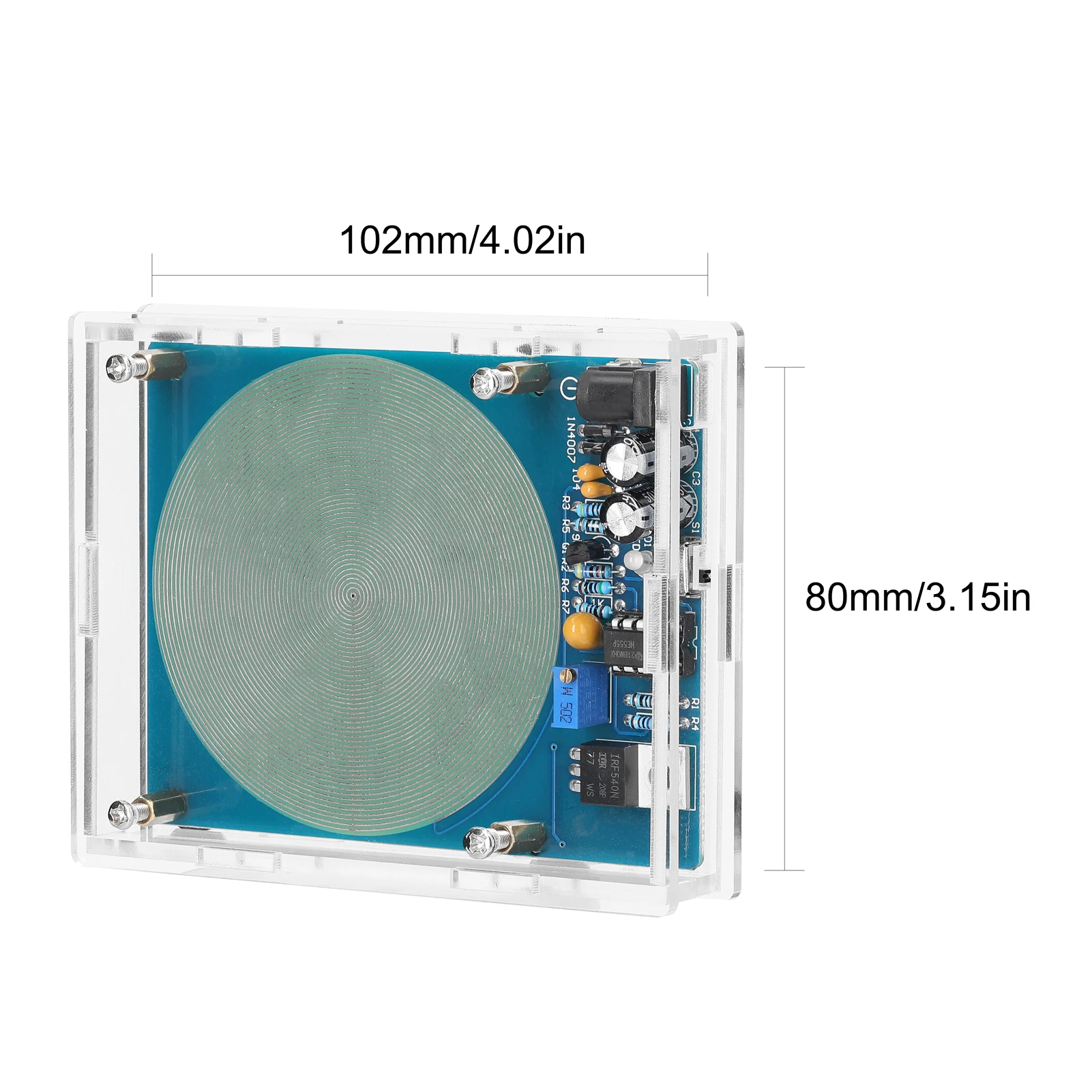 7.83Hz Schumann Waves Resonance Generator Ultra-low Frequency Pulse Audio Resonator USB Interface with Indicator Light Function