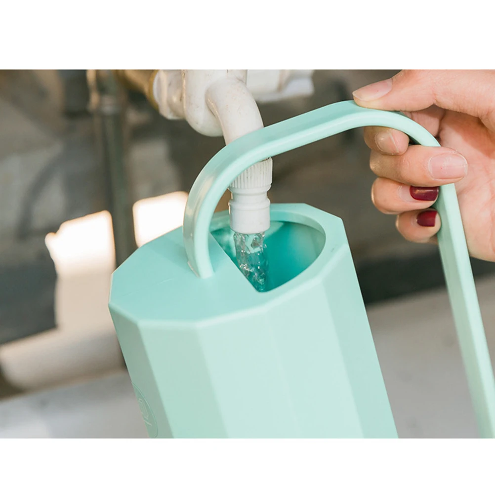 

Stainless Steel Watering Can Indoor Plant Large Outdoor Nozzle White Long Spout