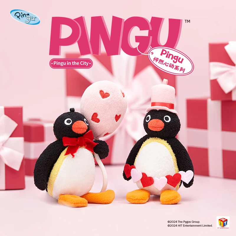 

Милые плюшевые куклы Sammo Pingu, кулон в виде пингвина, сумасшедшие подарки Qixi для подруги, друзей и подруги, кукла, кулон, подарок на день рождения