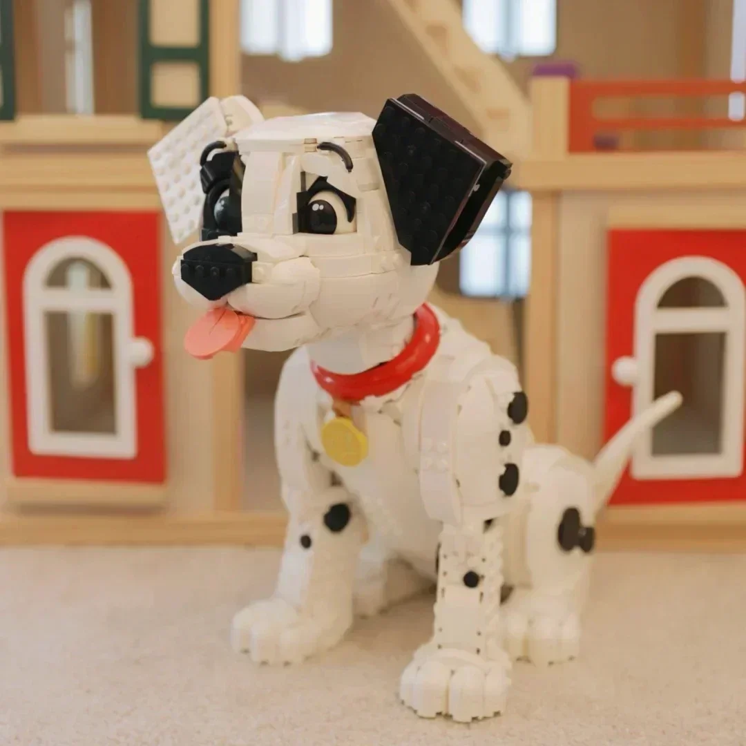 مجموعات مكعبات بناء Loyal Puppy 43269 متوافقة مع جزيئات Lego مناسبة لهدايا عيد الميلاد 1722 قطعة