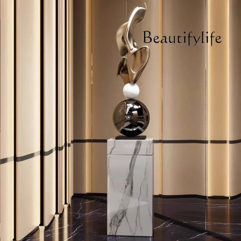 

55Ornament light luxury modern art sculpture living room porch hotel opening housewarming floor decoration