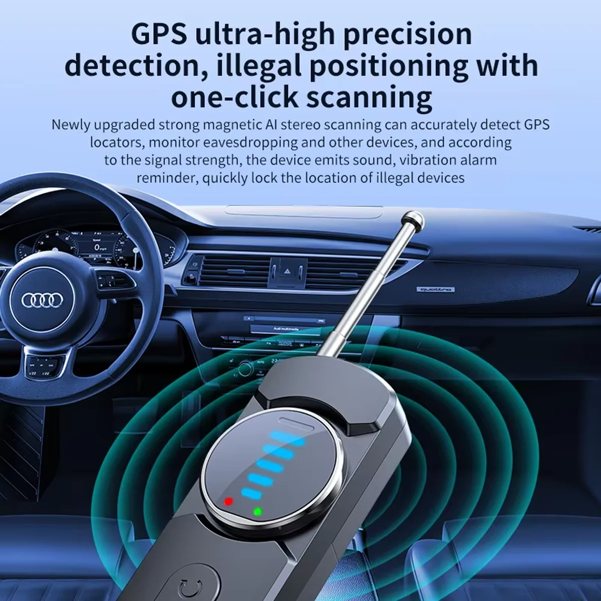 

Антишпионские гаджеты TTravel — дружелюбный шпионский детектор F16 найти камеры/GPS-трекеры 360° ° Инфракрасная звуковая сигнализация