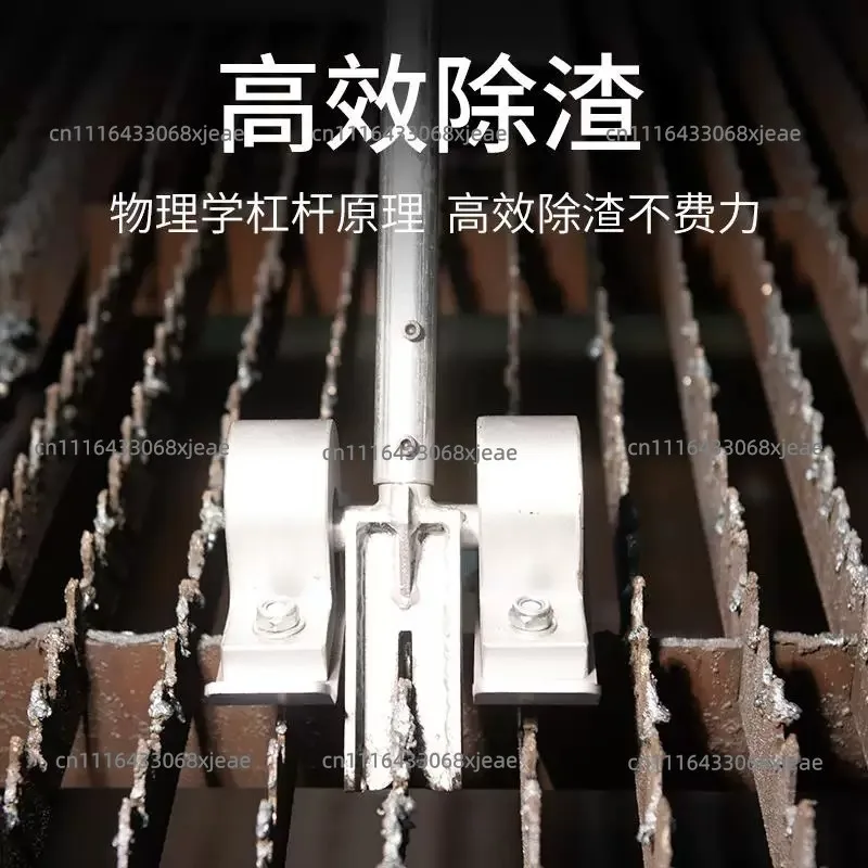 Safety Small Manual Slag Remover With Rack For  Cutting Grating Slag Cleaning