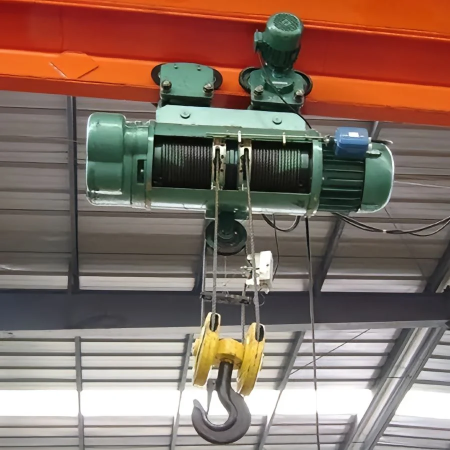 5T CD Steel Wire Rope Electric Hoist Anti-Spin Rope Remote Pendent Control