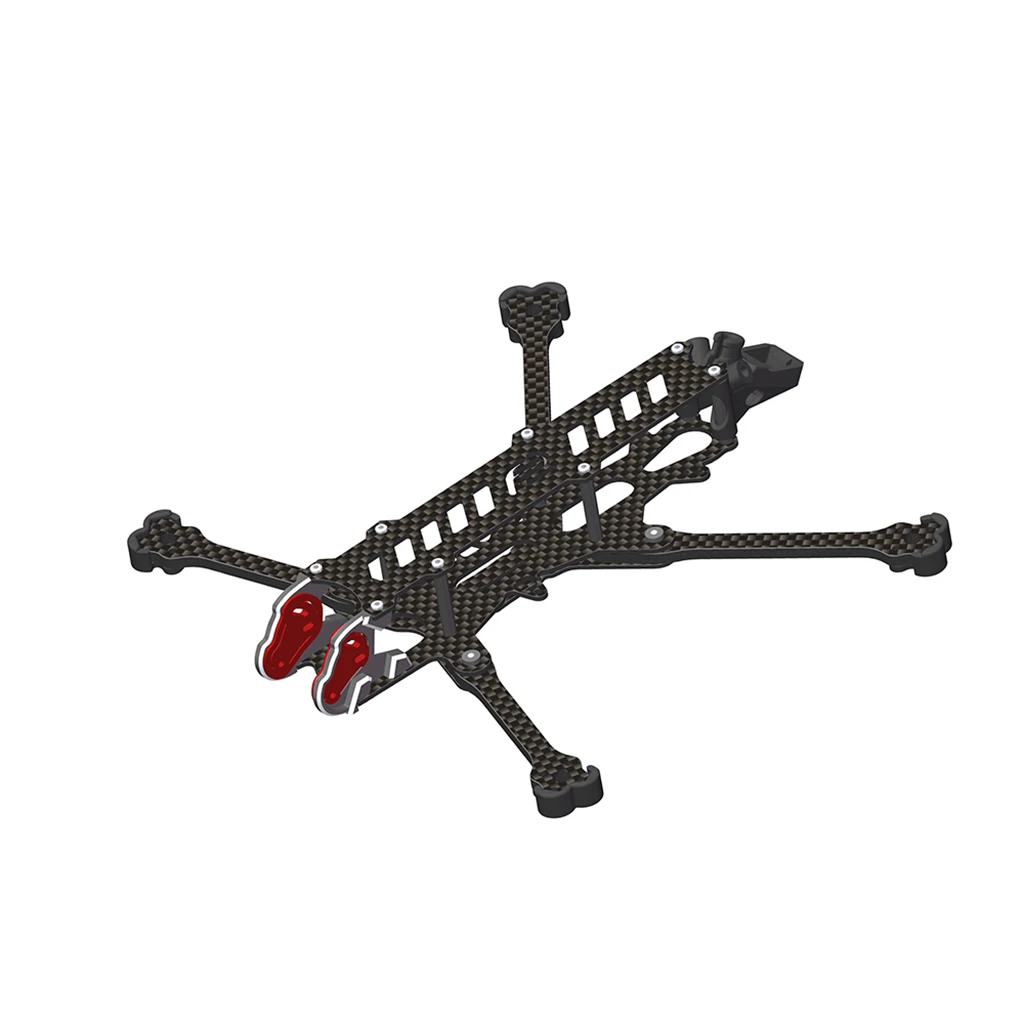 JMT DIY 218MM 169MM Radstand 5 Zoll 4 Zoll LR4 LR5 Long Range Rahmenkit für DJI O4 Wide FlyFox No.15 FPV Racing RC Drohne – Detail 14