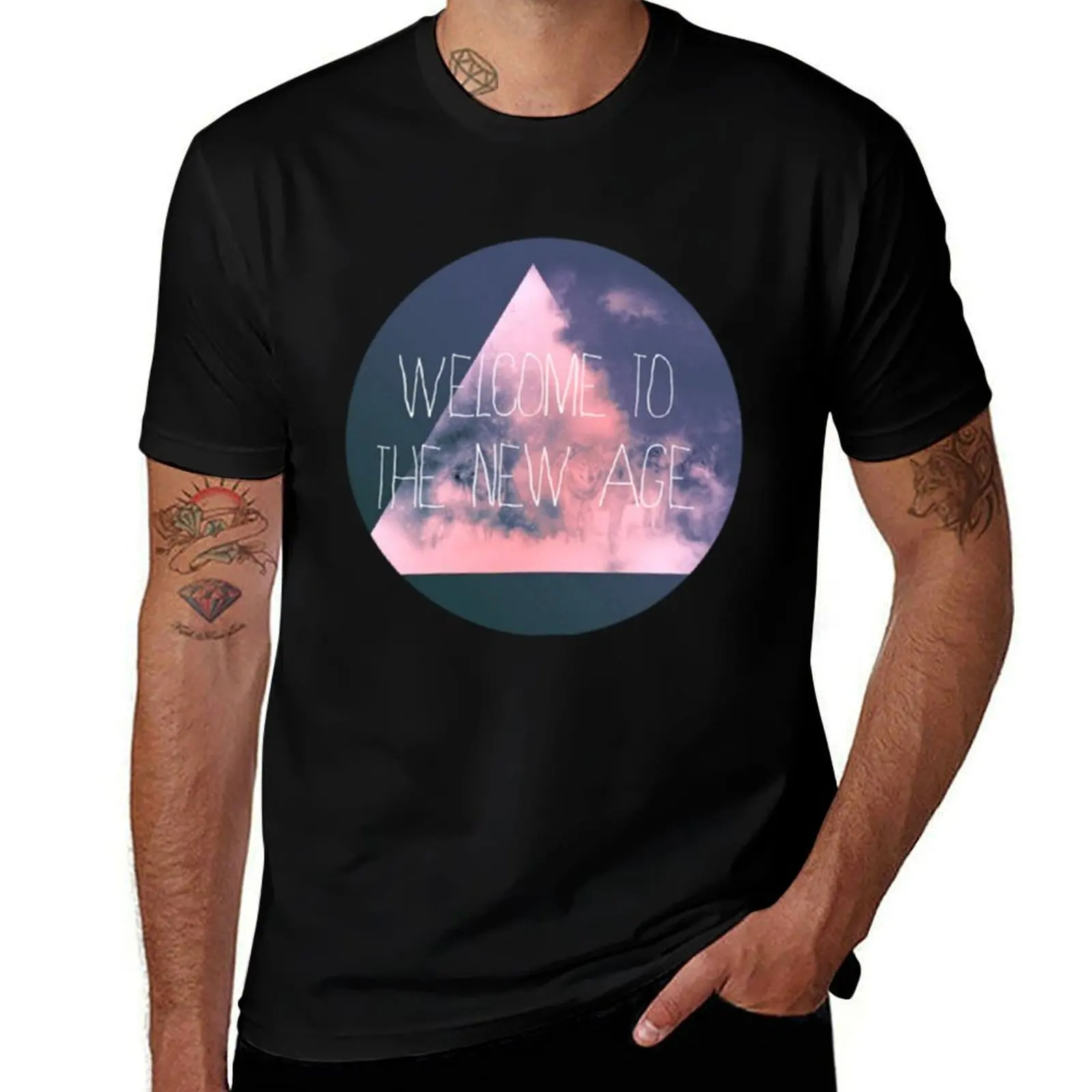 

Welcome to the new age T-Shirt Fashion Casual Short Sleeve T-Shirt