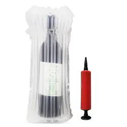Wine Bottle Travel Protector Bags 10 Pack Inflatable Bubble Cushioning Packaging Shipping Glass Bottle Protection with Air Pump