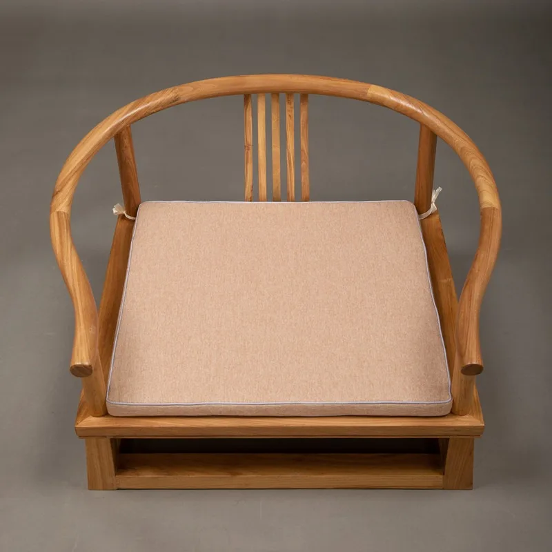 Solid Wood Horseshoe Chair DIY Kit Unfinished White Blank Semi-Finished Armchair for Tea Room Home Decor Paintable