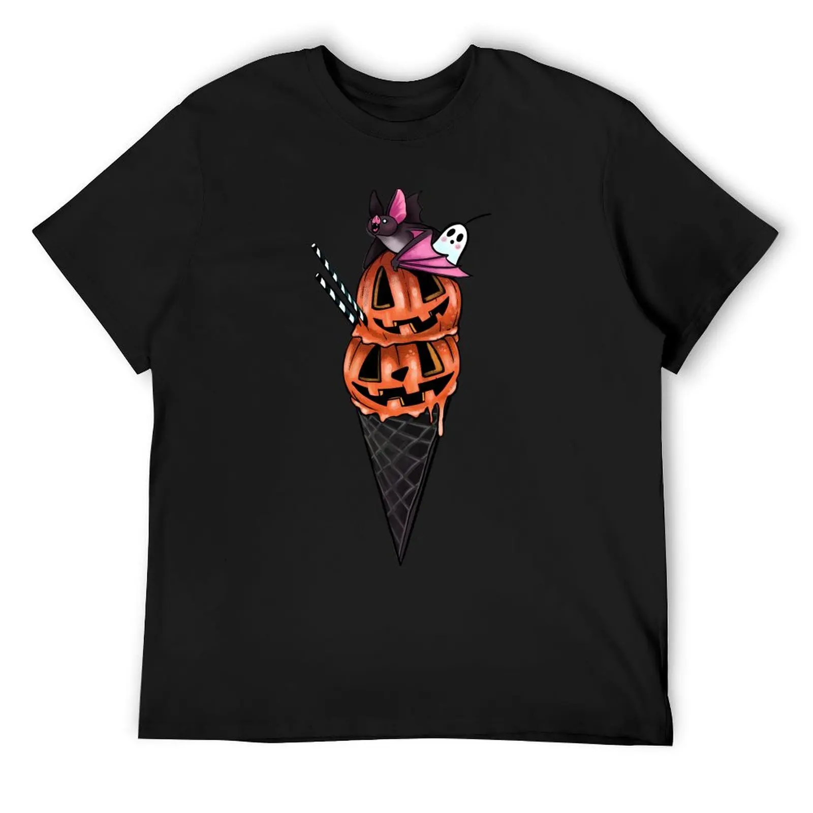 Halloween ice cream T-Shirt boys animal print heavyweights customizeds mens champion t shirts