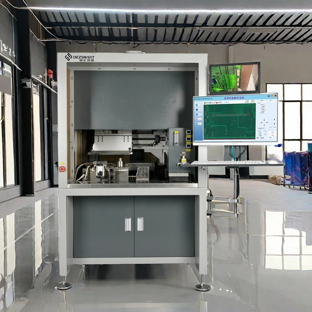 Factory Price Silman DEZ-H3600A Tin Welding Device Automatic PLC Selactive Wave Soldering Machine For SMT PCB Assembling Line