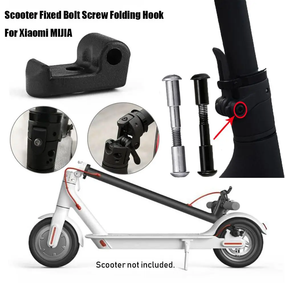Skateboard Tool Accessories Fixed Bolt Screws Hardened Steel Lock Hinge Repair Parts Folding Pothook Hook For Xiaomi MIJIA M365
