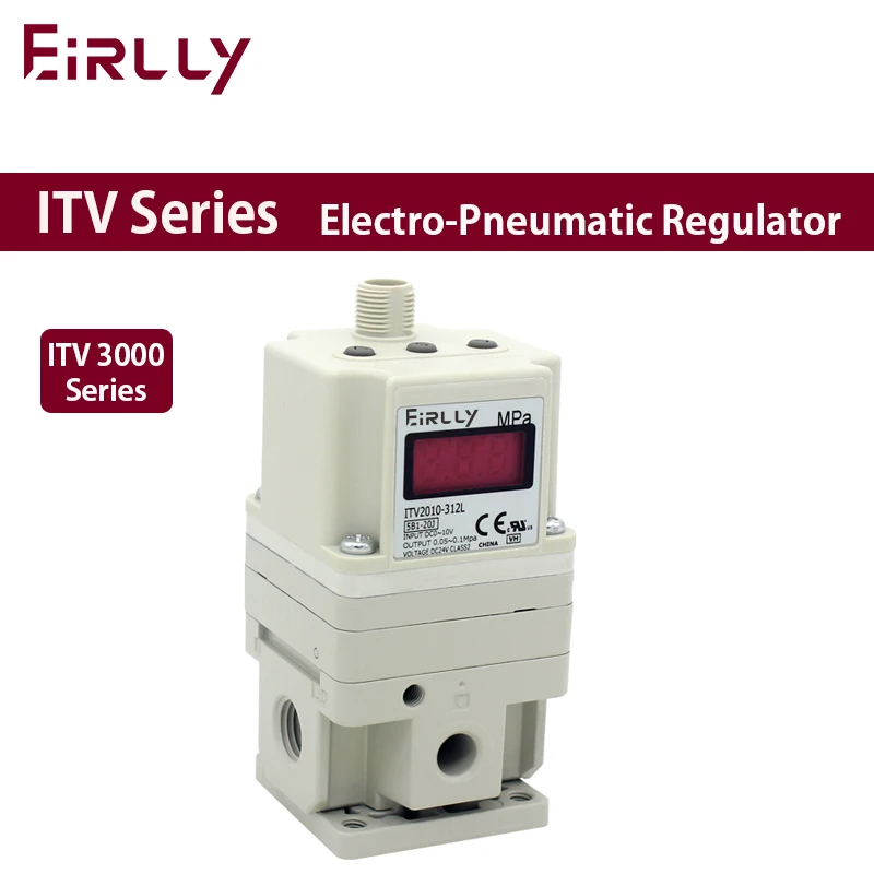 ITV3000 Series Electro-Pneumatic Regulator ITV3030-312CL ITV3010-312N ITV3050-312BL Proportional Solenoid Valve