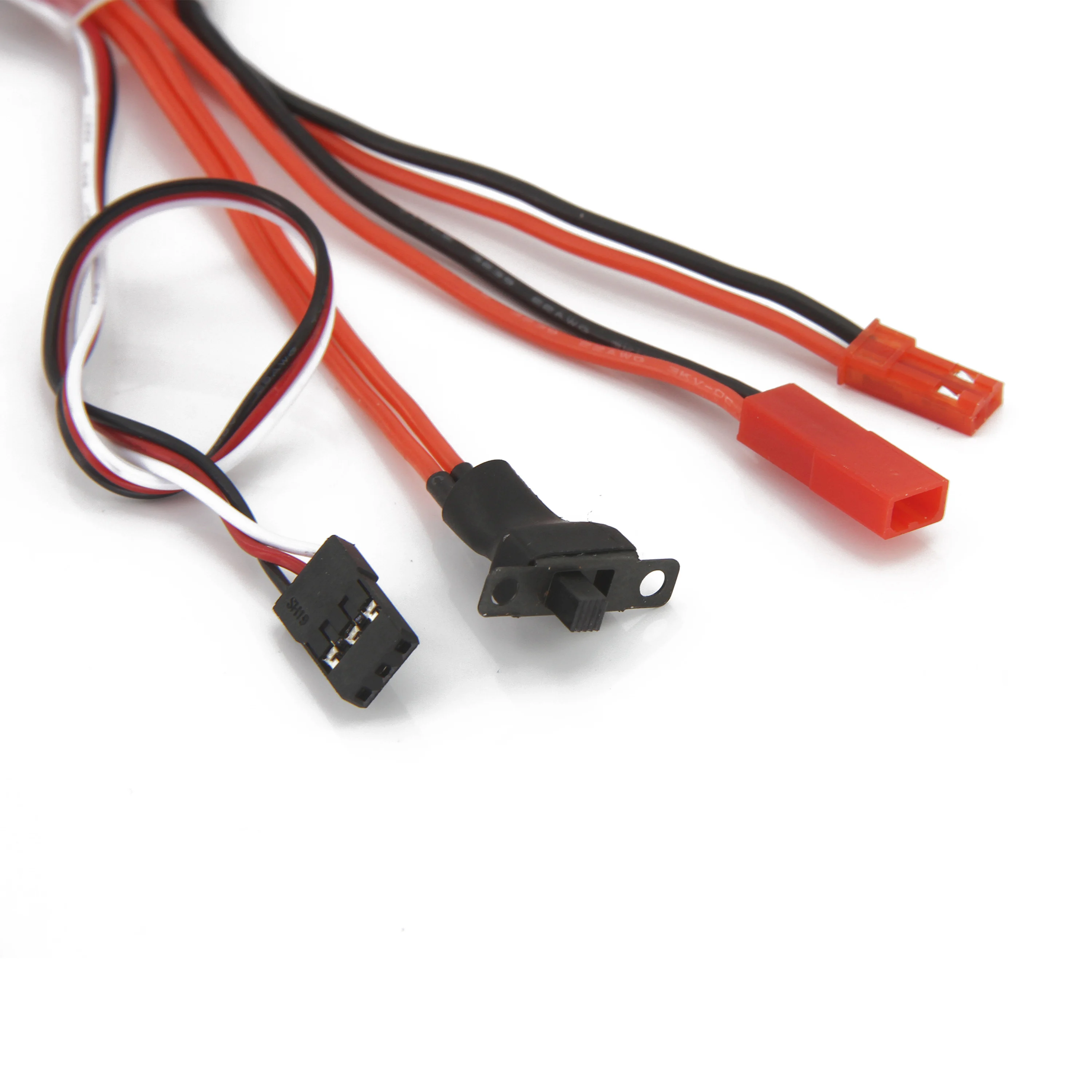 Mini contrôleur de vitesse électrique ESC brossé RC 30A, moteur de frein avant et arrière pour treuil de voiture 1/16 1/18 1/24, accessoires de bateau de réservoir