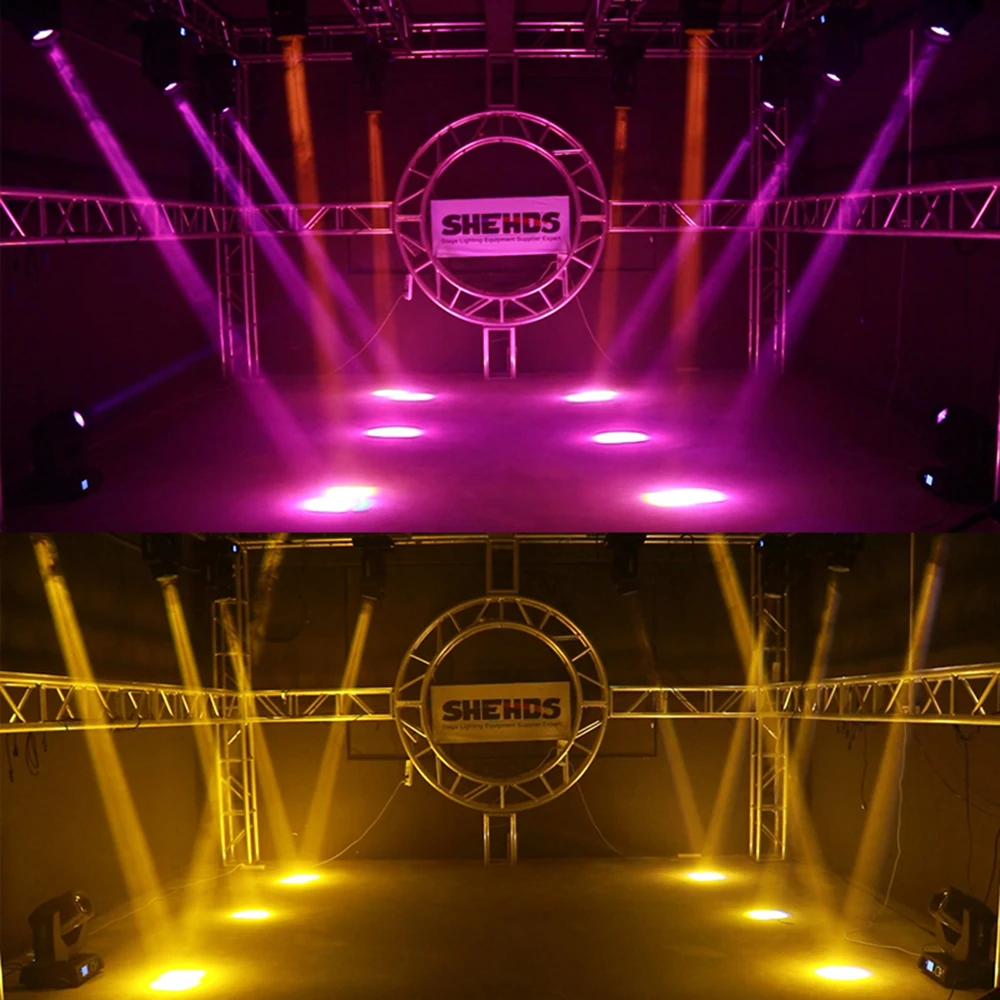 Imagem -04 - Shehds-beam 230w 7r Moving Head Lighting com Case para Desempenho de Palco Profissional Concerto Home Party dj Disco