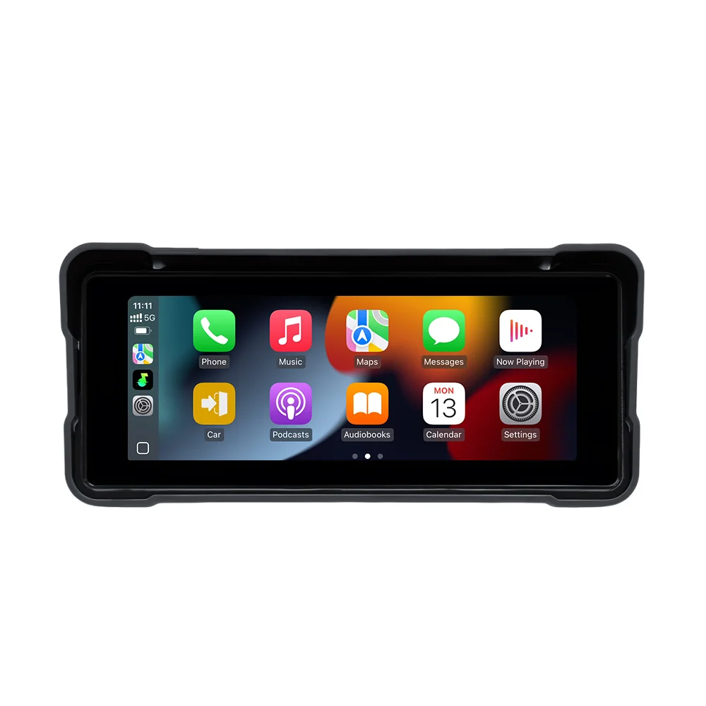 Motorcycle Display Screen Carplay Moto Navigation Portable Digital Dashboard Motobike Android Auto Waterproof BT
