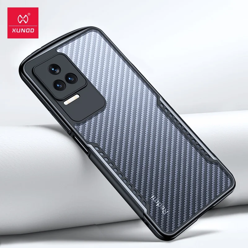 

For POCO F4 / Redmi K50 Pro / K40s Case Xundd Soft TPU Fingerprint-proof Heat Dissipation Protective Cover