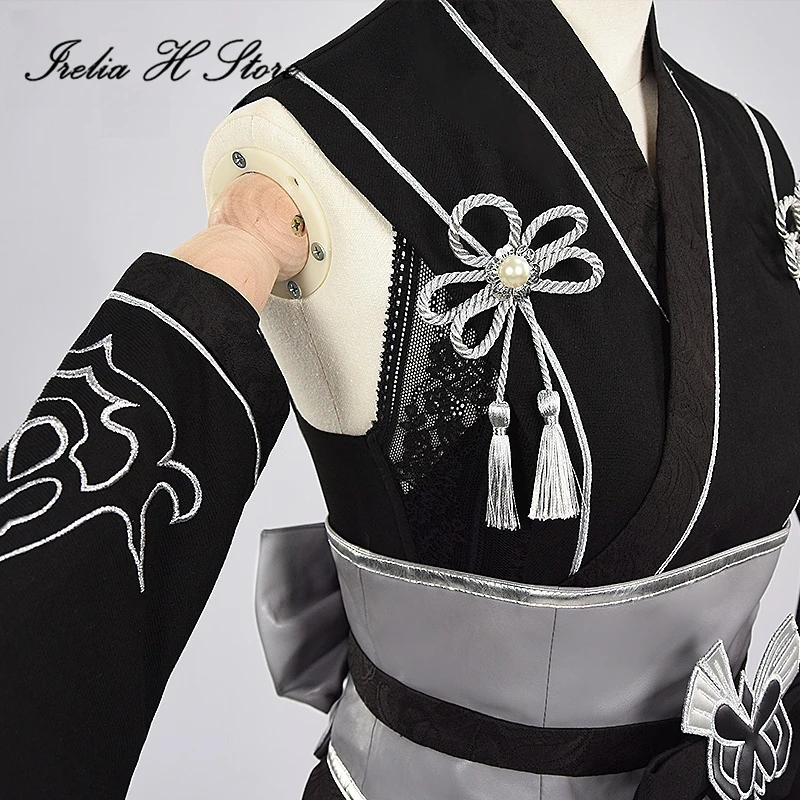 Irelia H NieR:Automata 2B Disfraz de cosplay YoRHa No. Disfraz de Halloween tipo kimono 2 tipo B para mujer