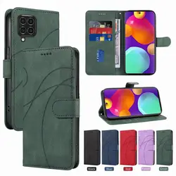 M62 F62 Leather Case For Samsung Galaxy M15 F15 M55 M54 Luxury Card Stand Flip Wallet book Phone Cover For Samsung M 62 M55 M54