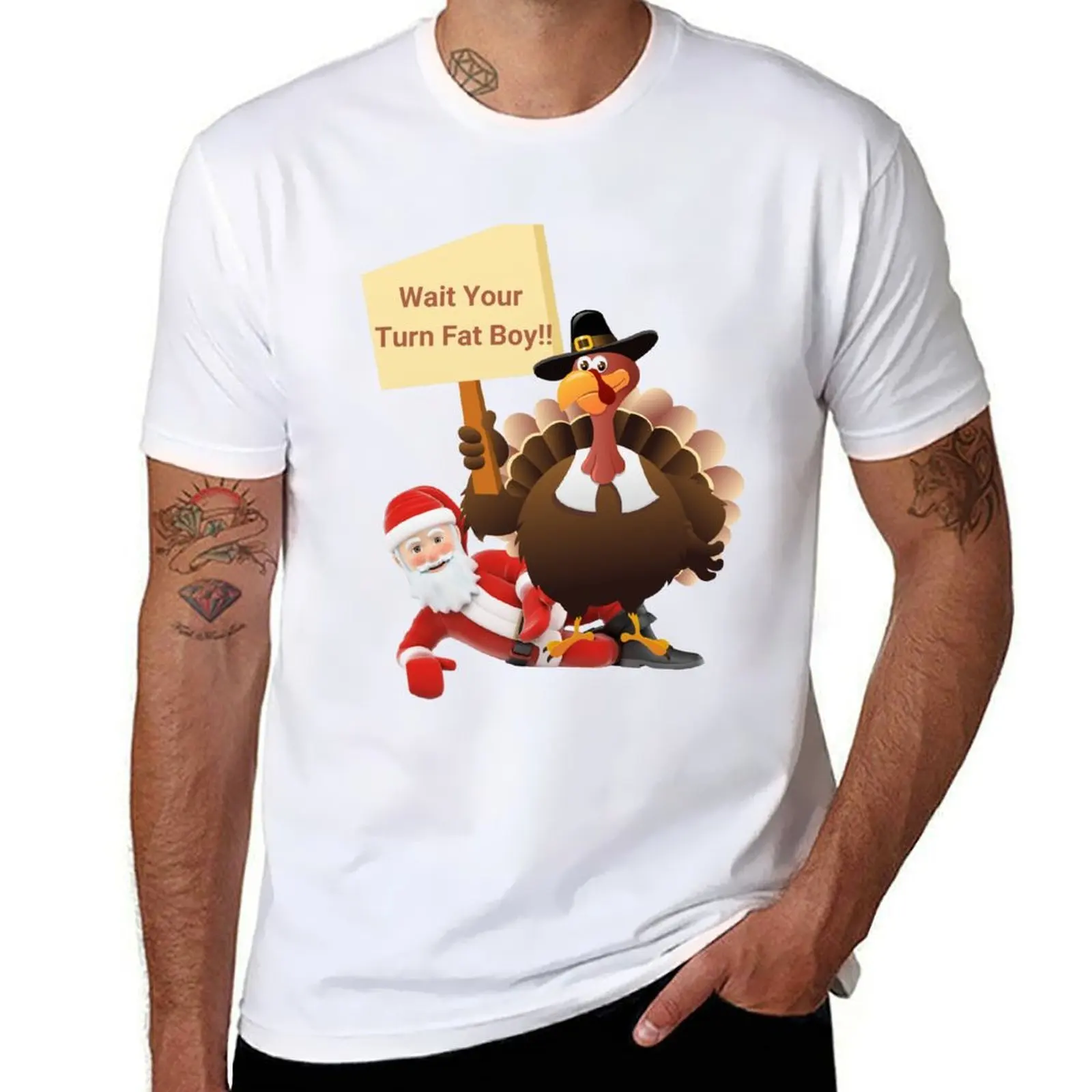 

T-Shirt man Wait t Fat graphic Your shirt Thanksgiving Fat Wait essential Design, t shirt Your Boy Man Turn Turn Funny