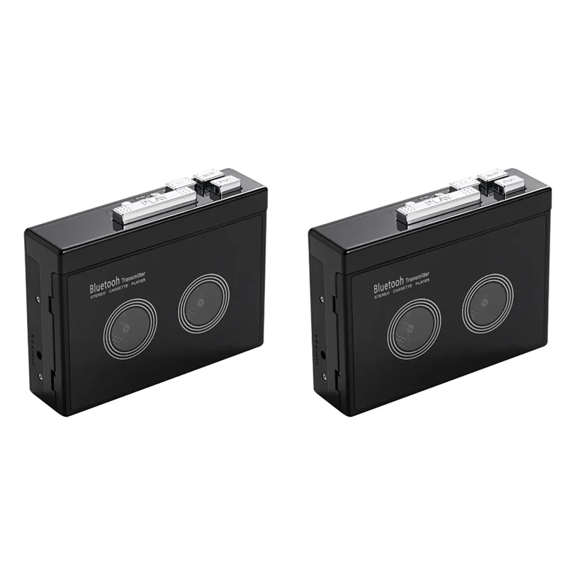

ABJF-2X Черный Ретро Стерео Кассетный Плеер Walkman Кассетная Лента Музыка Аудио Автоматический Реверс С Bluetooth