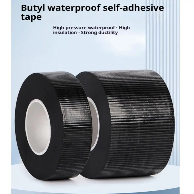19mm/23mm Waterproof Rubber Fixing Sealing Self-Amalgamating Tape Insulation Tube Repair Waterproof Weld Tape