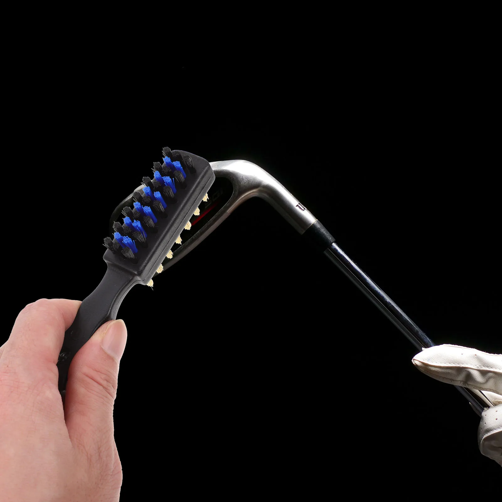 

Golf Club Cleaning Brush Double Sided Wire Head Tool Accessories Groove Stainless Steel Golfing Training Kit Durable Efficient