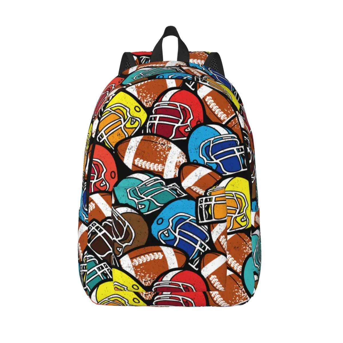 American Football Backpack for Preschool Kindergarten School Student Bookbag Boy Girl Kids Daypack Lightweight