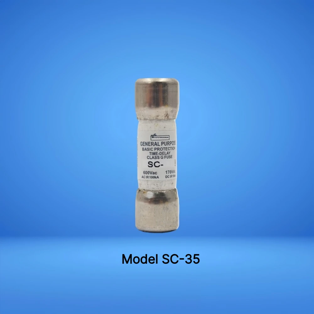 SC-35 Time Delay Class G Fuse 35A 480VAC Current Limiting Industrial Fuse SC35 1PCS