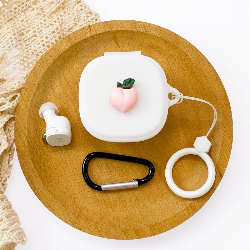 Cartoon Case For ATH-SQ1TW WH Case Silicone Ring Anti-drop Protect Bluetooth Earphone Case box Accessories