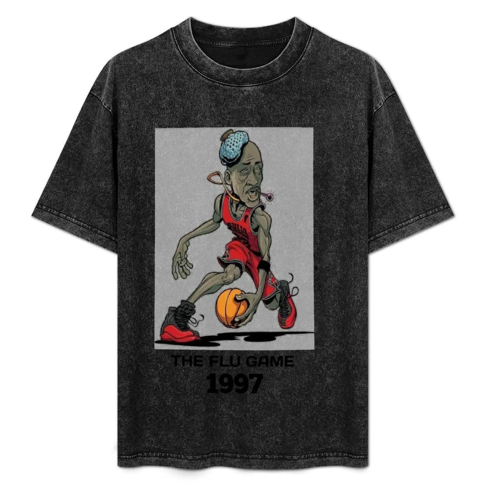 

flu game T-Shirt custom t shirt oversized t shirt men workout shirt