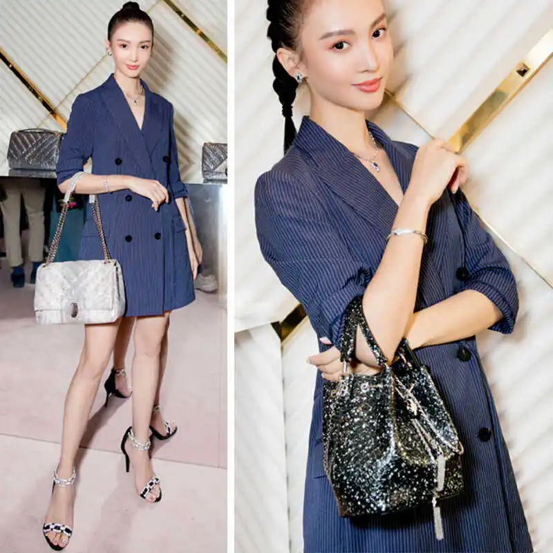 

Women's One-Piece Suit V-Ne Striped Evening Gown Sweet Sle Straight Leg Five-Quarter Length Polyester Fabric