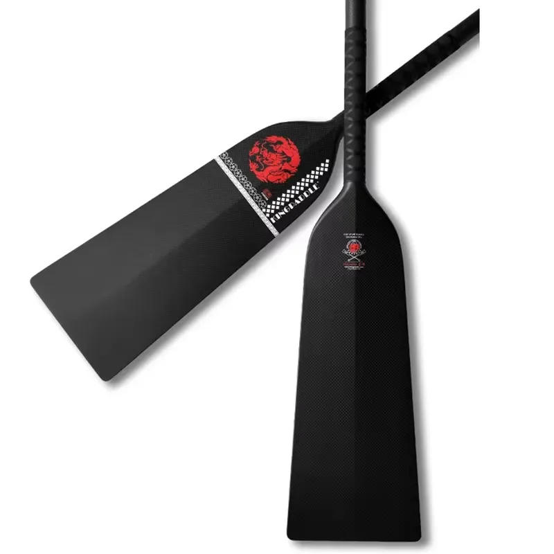 Kingpaddle IDBF Approved High Strength 100% Carbon Fiber Dragon Boat Paddle