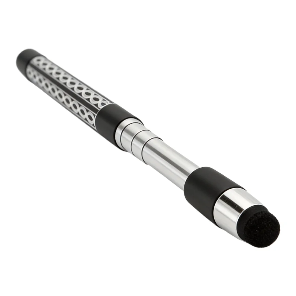 Telescopic Stylus Pen Extra Long for All Touchscreen For Tablets and Phones Precision Flocking Tip Aluminum Construction