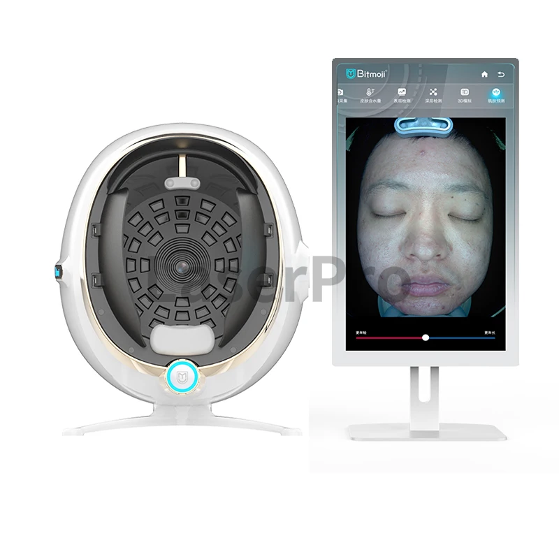 2023 best selling 13.3" Skin Analyzer Machine 3D Digital Camera Skin Magic Mirror Facial Detector Skin AnalyzerScanner Beauty