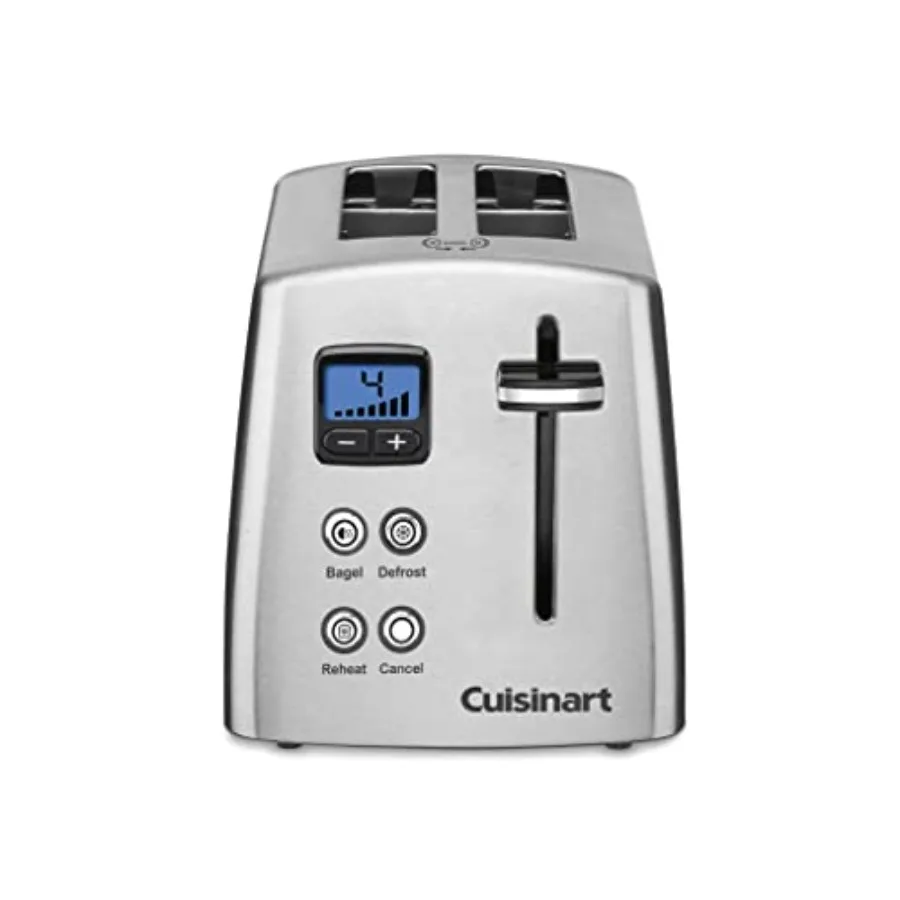 

2-Slice Countdown Metal Toaster Brushed Stainless - Certified Renewed