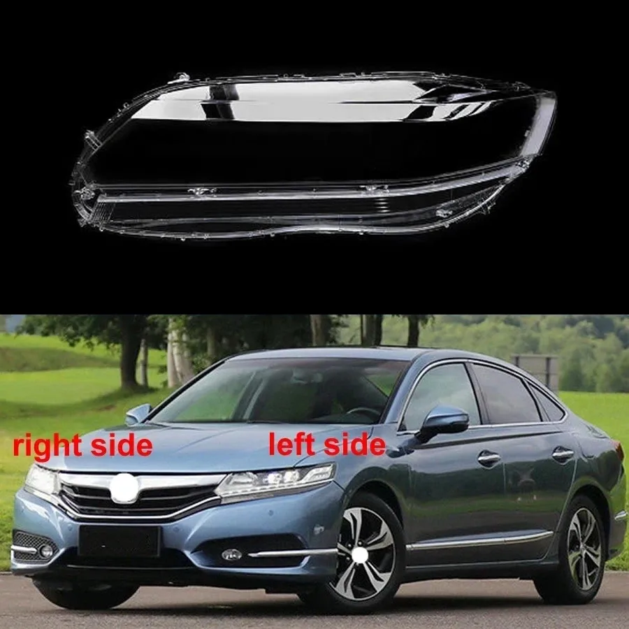 

For Honda Spirior 2014 2015 2016 2017 Front Headlamps Cover Transparent Lampcover Shell Plexiglass Replace Original Lampshade