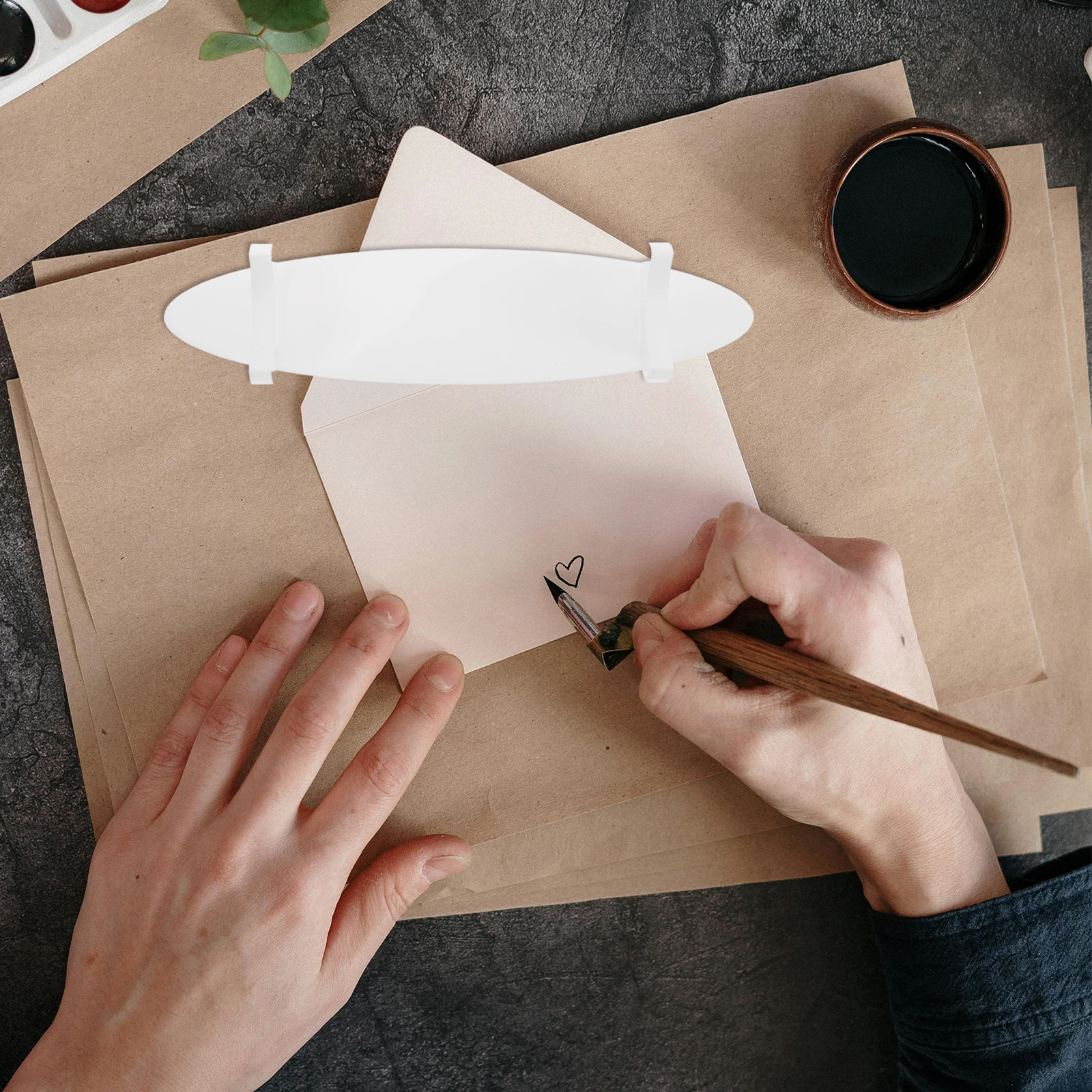 Desktop Display Füllfederhalter Ständer Make-up Pinsel Acryl Rack Kugelschreiberhalter