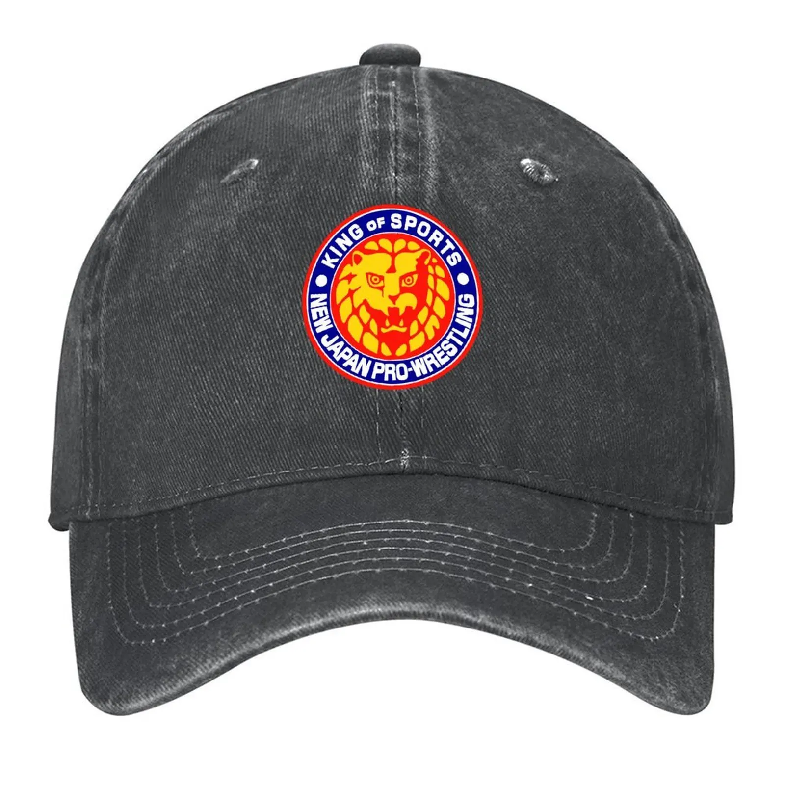 

NJPW logo Baseball Cap Golf Sports Cap Luxury man cap funny hat Men's Hats Women's