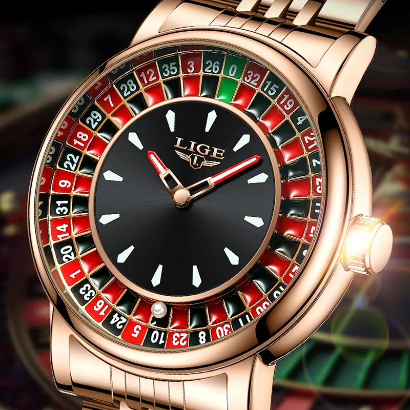 

LIGE кварцевые наручные часы роскошные мужские часы водонепроницаемые светящиеся часы креативные модные часы для мужчин reloj мужской подарок