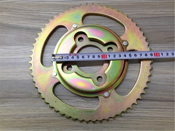 -For Motocross 428 after 60 tooth sprocket wheel motorcycle converted 60 teeth after dental plate to increase