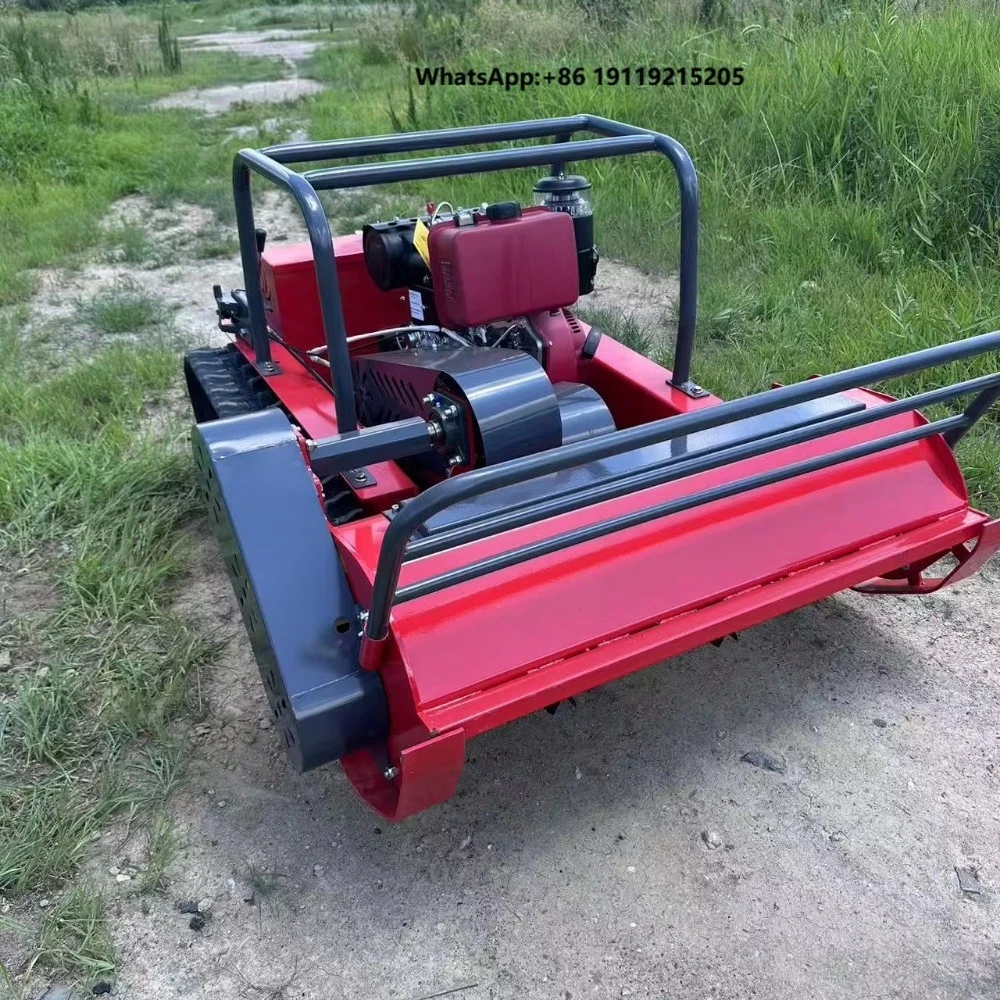 Orchard Farm Remote Control Lawn Mower   Lawn Mower Robot Flail Mower