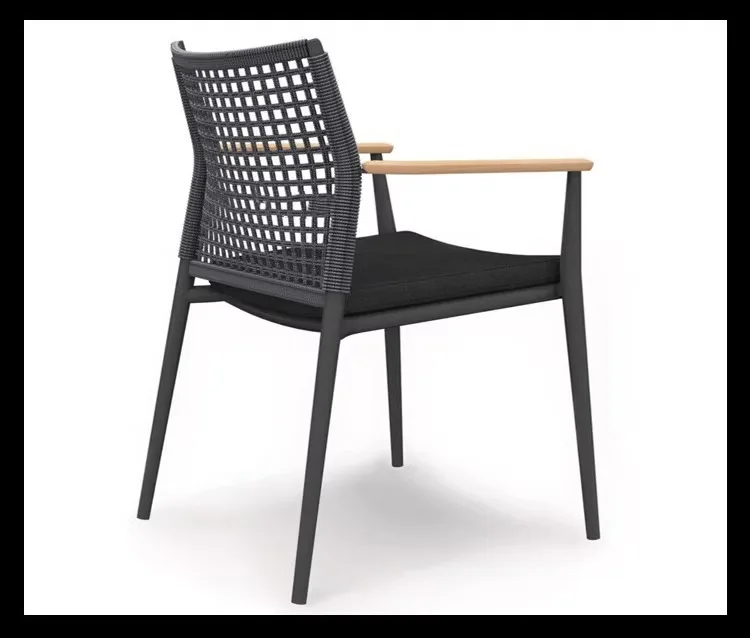 

Outdoor, teak tables and chairs, villa, courtyard, garden, aluminum alloy, dining table