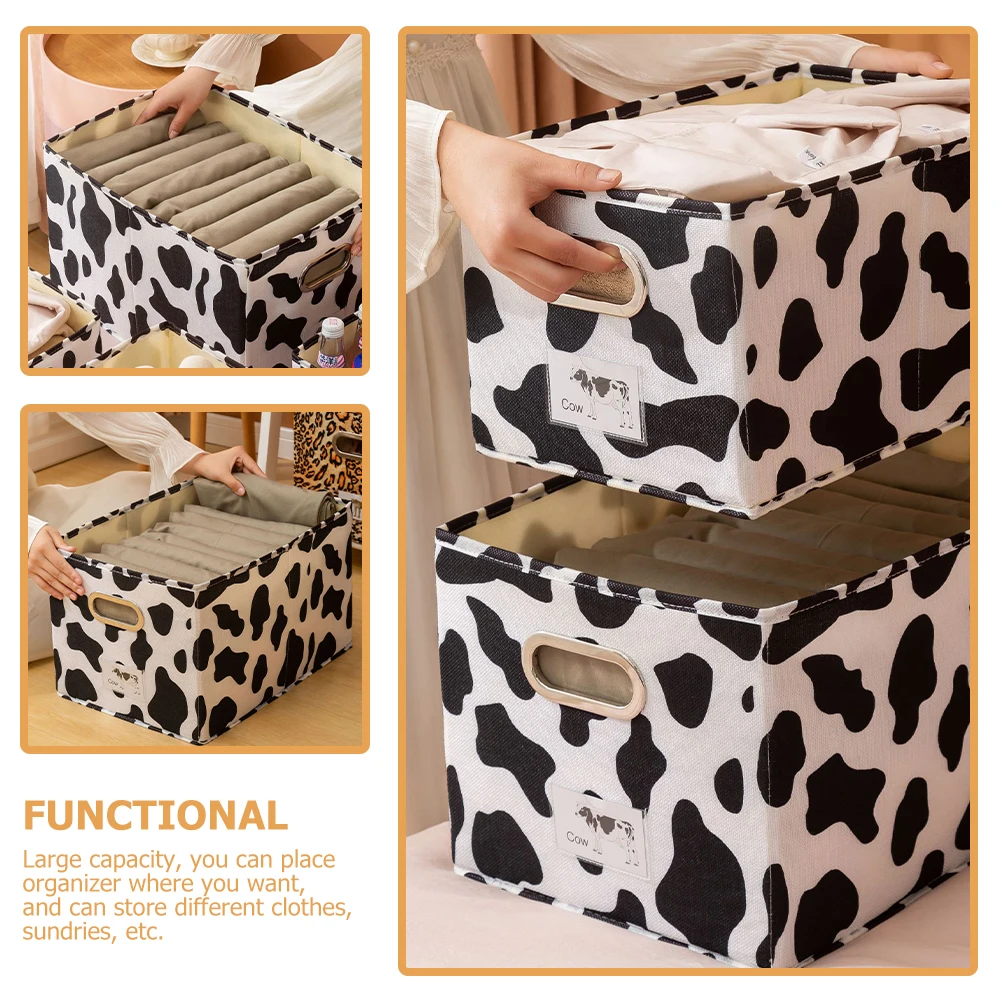 

Clothes Storage Large Capacity Foldable Wardrobe Bins Cotton Linen Containers Tidy Storage Box For ganizing Home ganizer