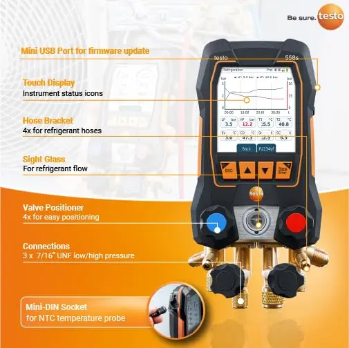 Testo 558S Ac Manif…