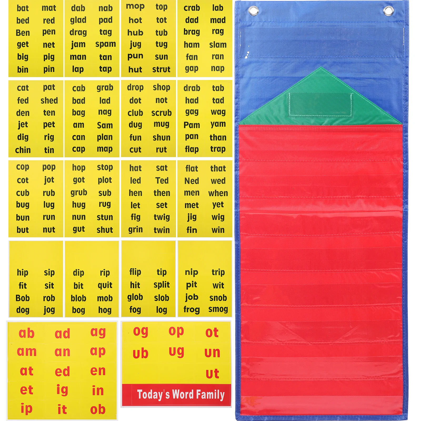 1 Juego de tarjetas de ortografía del alfabeto para niños, juego de combinación de palabras en inglés, herramienta educativa temprana para el desarrollo cognitivo de los niños pequeños