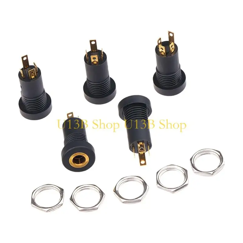 U13B 3.5Mm Music Video Socket For DIY Electronics Compactly Reliable Performances
