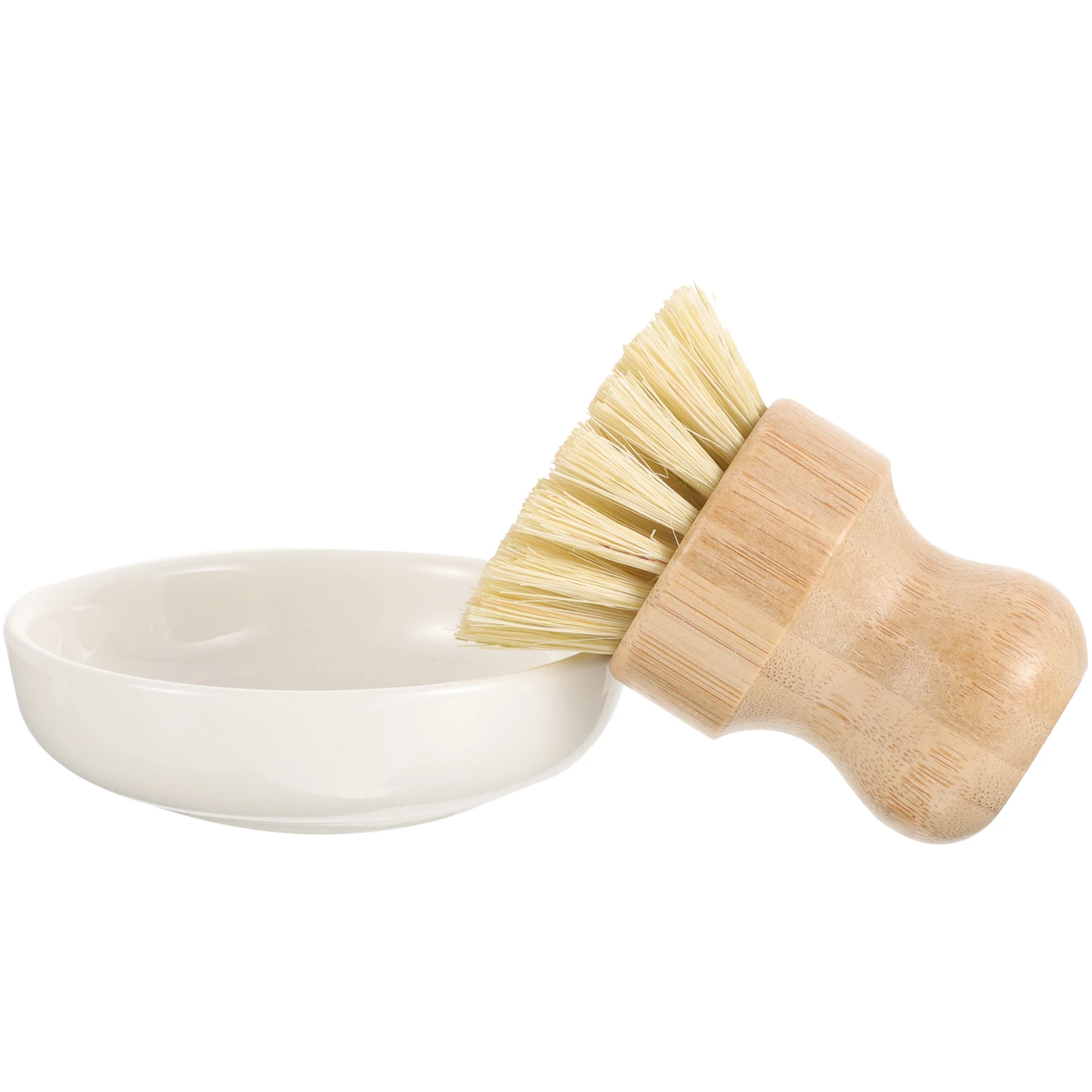 

1 set Kitchen Cleaning Brush Set Ceramic Drain Dish Non Stick Cookware Scrubbing Tool Pot Pan Skillet Sink Stove Utensil Bath
