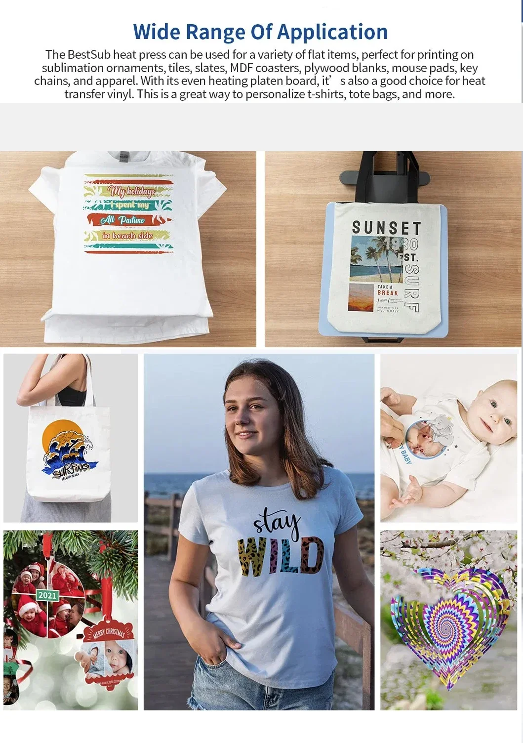 Manual Heat Press Machine 15" X 15" Sliding Large Platen T-shirt Heat Sublimation Transfer Home DIY Digital Control Print Custom